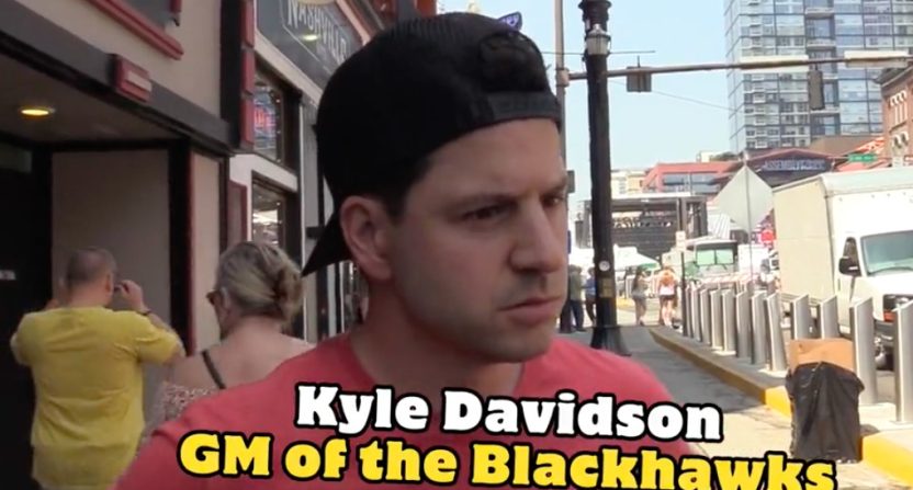 Kyle Davidson Blackhawks